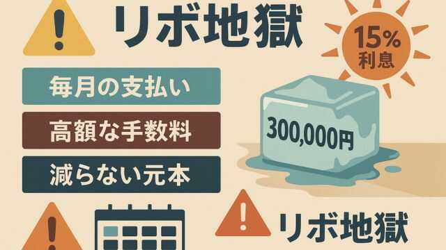 リボ払い30万がやばい理由